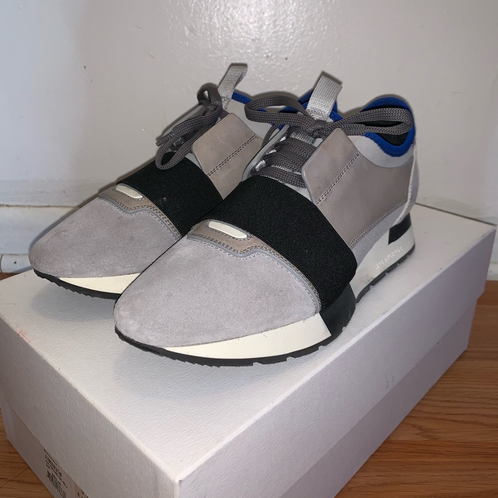 Balenciaga Marble Race Runners